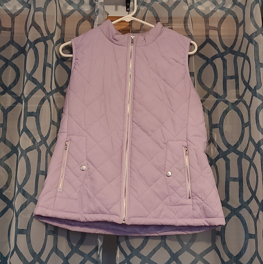 Medium women's light purple vest